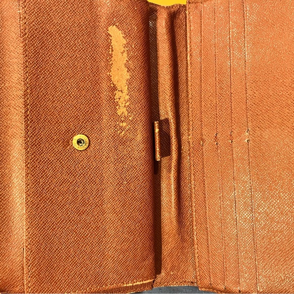 💯 Authentic vintage Louis Vuitton Sarah wallet, with lock and key (306) - Picture 5 of 10